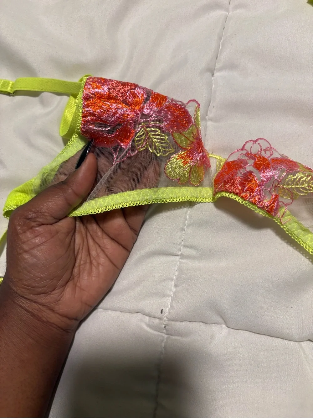 N/A sheer bralette